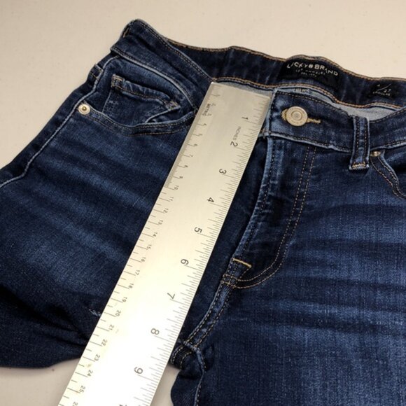 LUCKY BRAND MID-RISE SWEET STRAIGHT LEG JEANS 4/27x31 🍀 - Picture 13 of 15